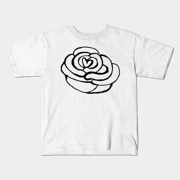 Rose Bowl Kids T-Shirt by AtlanticFossils